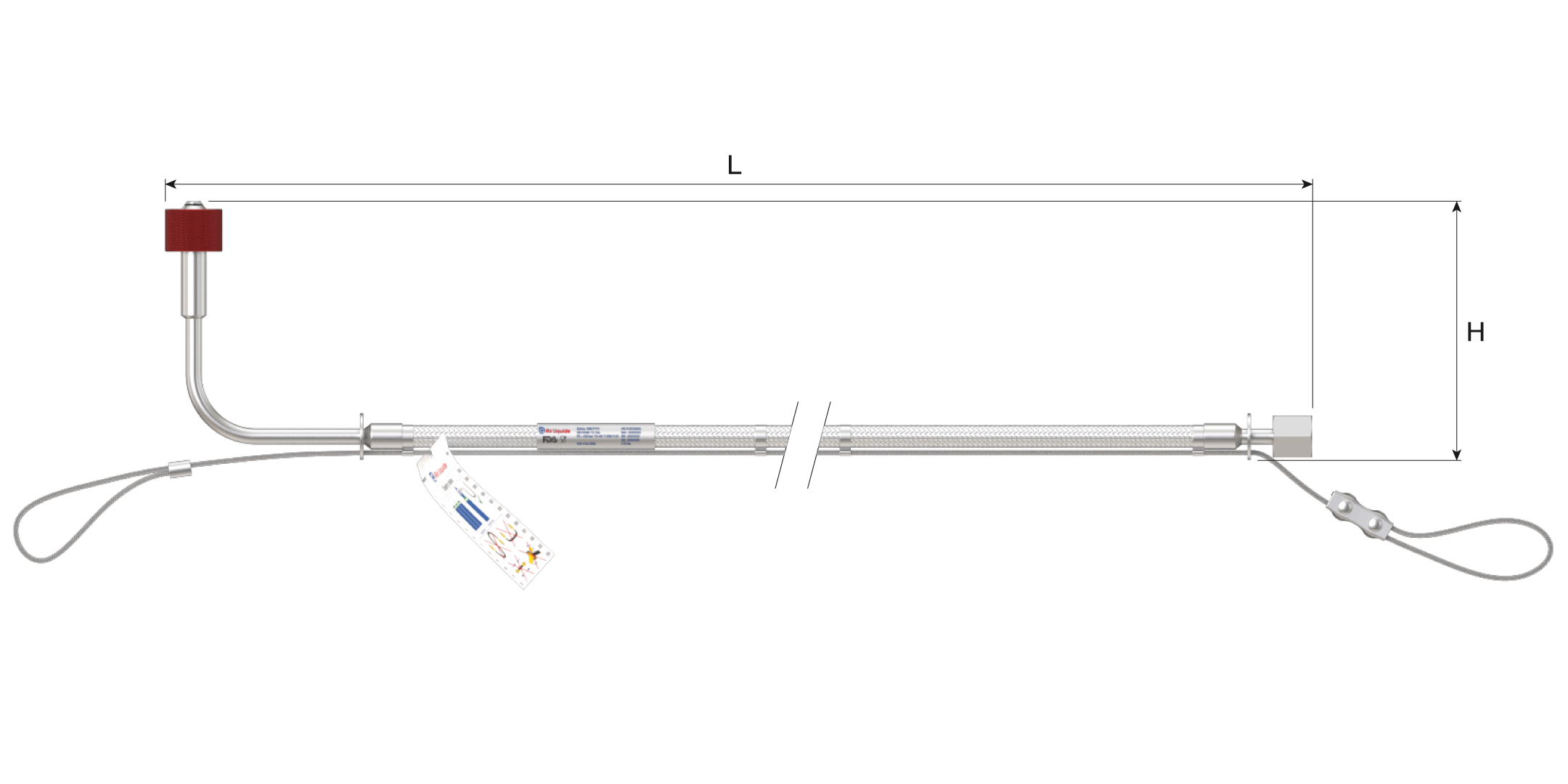 FLEX-AL 300 INOX 3 M