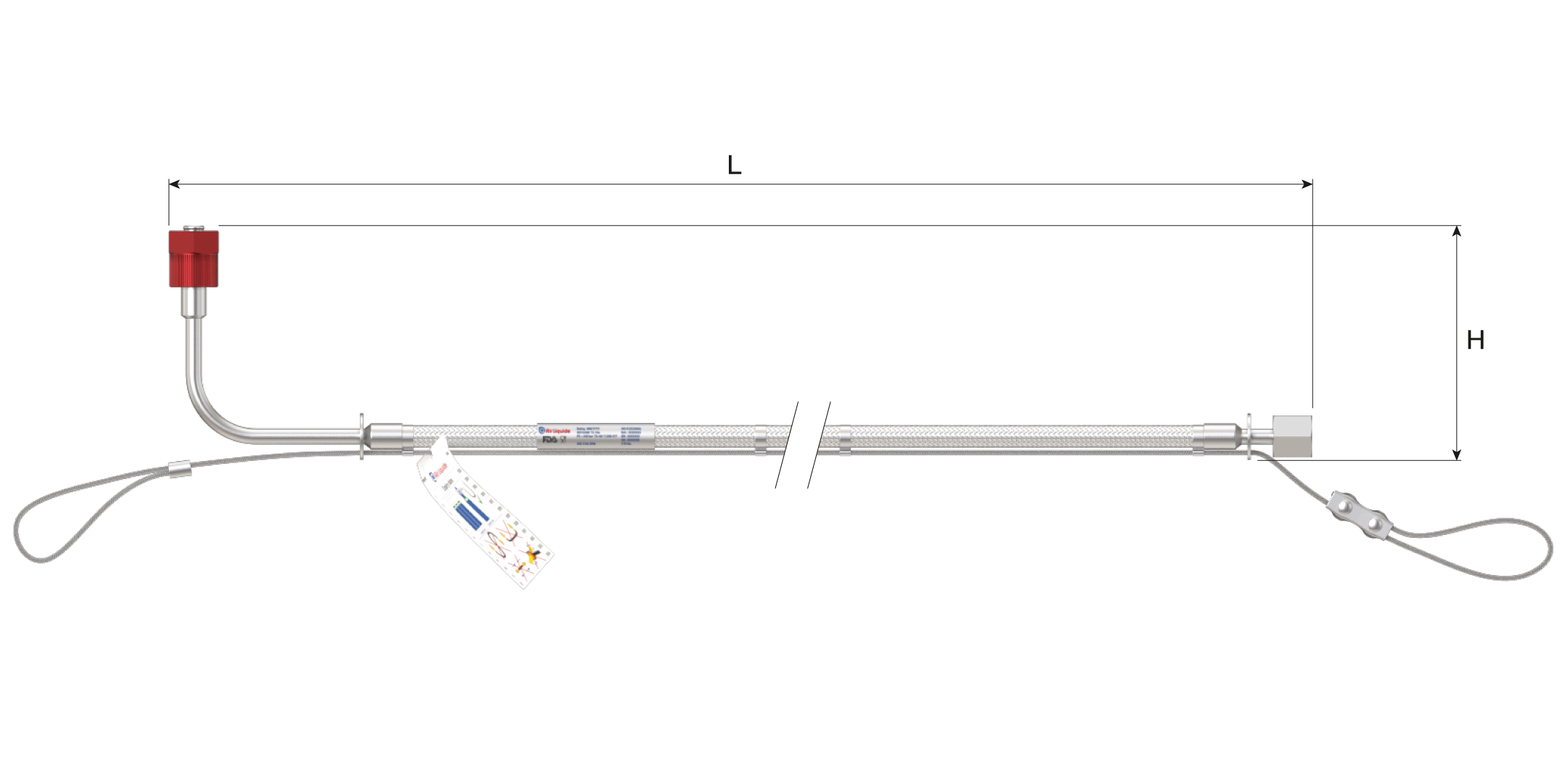 FLEX-AL 200 INOX 2 M