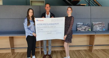 Azubi-Spende an Kinderhospizstiftung