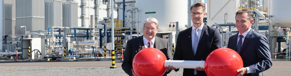 Air Liquide eröffnet Luftzerlegungsanlage in Schwarzheide