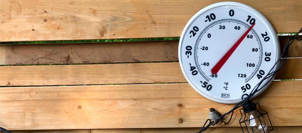 Thermometer-Temperaturwechseltest