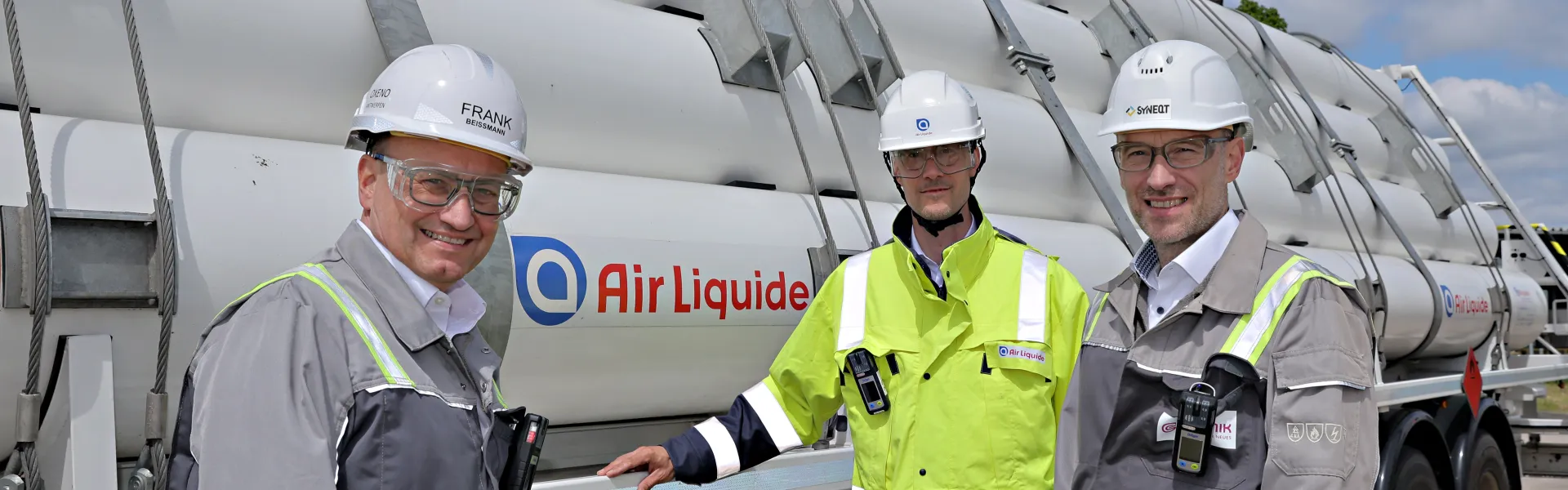 Wasserstoff-Abfüllung in Marl