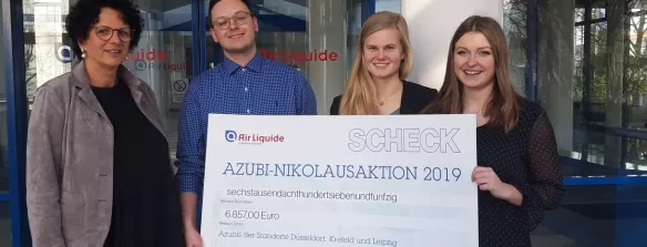 Azubi Nikolausaktion 2019