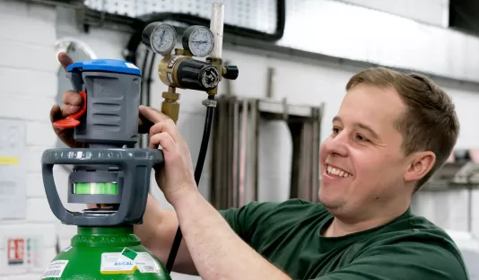 Qlixbi - schneller und einfacher schweißen mit Argon und Argonmischgasen