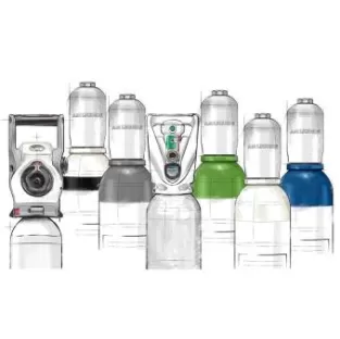 Medizinischer Sauerstoff im Druckgasbehälter