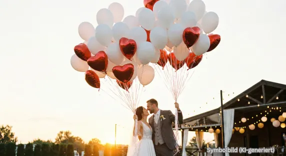 Hochzeit Ballongas Helium Air Liquide