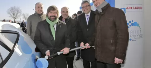 Neue Wasserstofftankstelle in Limburg