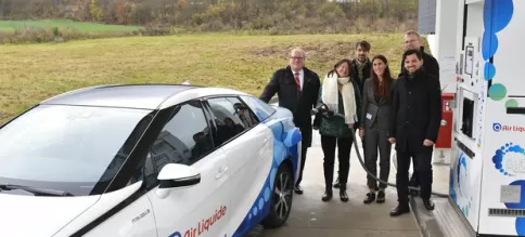 Neue Wasserstoff-Station in Koblenz
