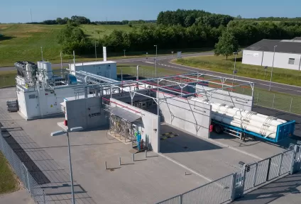 Wasserstoffproduktionsanlage
