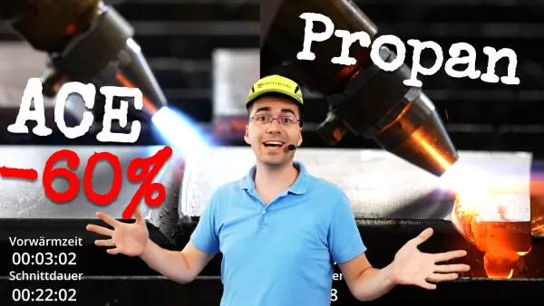 Propan oder Acetylen - wer ist der Besser-Schneider? 