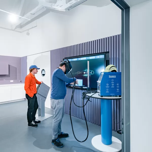 Schweißsimulator im SchweisserCampus