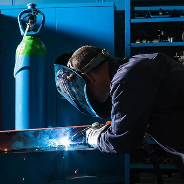 Are you using the correct welding gas