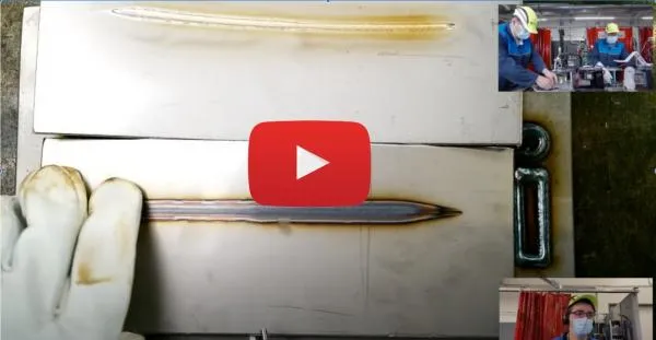 Stahl Rost beim Schweißen