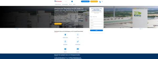 Air Liquide Website