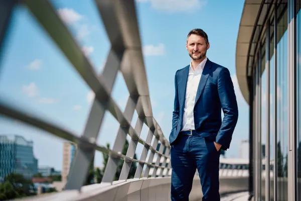 Mehdi Hireche ist Geschäftsführer von Air Liquide in Deutschland 