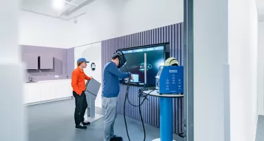 Schweißsimulator im SchweisserCampus