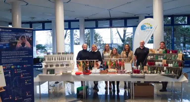 Weihnachtsbasar bei Air Liquide in Krefeld