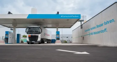 Wasserstoff-Tankstelle am Höherweg