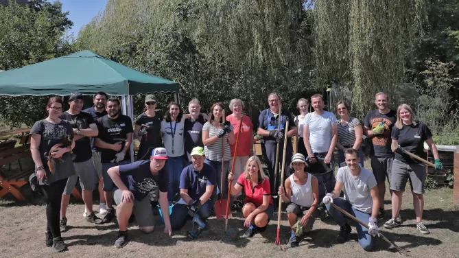 Ein Tag für die Gesellschaft: Air Liquide bei AWO Düsseldorf