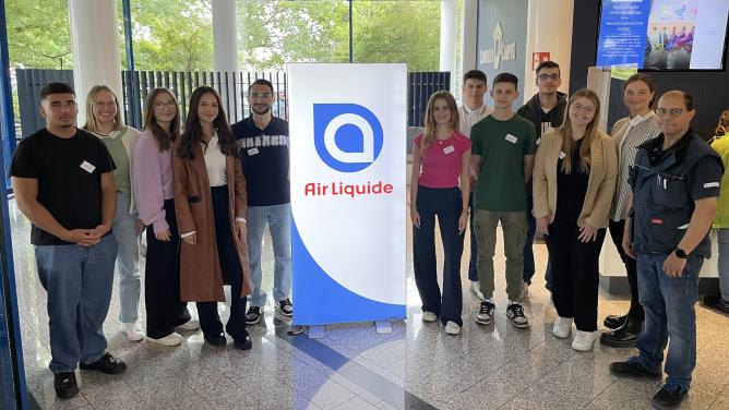 Neue Azubis: Start ins Berufsleben bei Air Liquide