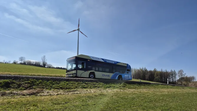 Wasserstoff-Bus OVAG