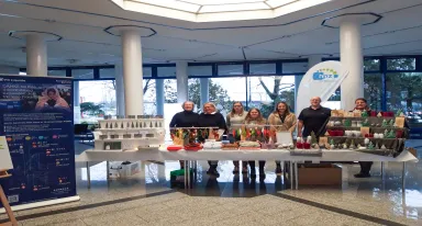 Weihnachtsbasar bei Air Liquide in Krefeld