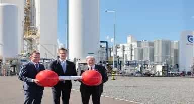 Investition in industrielle Infrastruktur