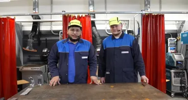 Schweißduell: Ismail gegen Johann